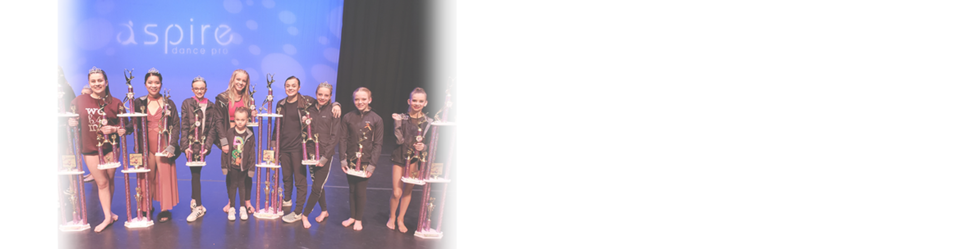 Personalized Awards at Aspire Dance Pro Competitions